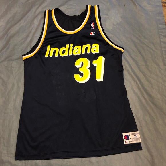 Maillot NBA Jermaine O'Neal – Indiana Pacers – Reebok – Taille 48 – Blanc